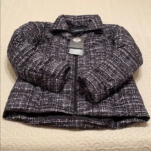 Lands End Hyper Dry Black Coat Size XS